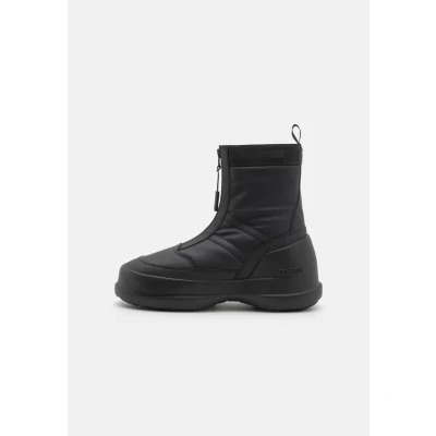Afbeelding van Moon Boot LUNA ZIP Unisex Enkellaarsjes met plateauzool, Maat: 40, Black Pu