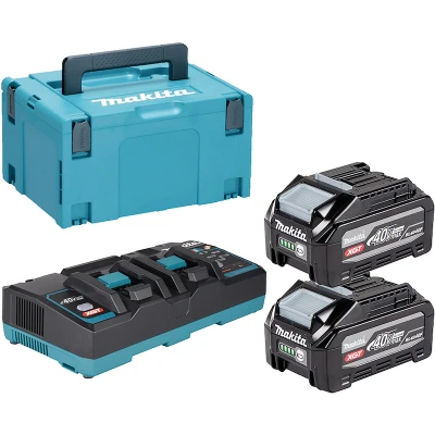 Afbeelding van Makita Startset DC40RB 2x BL4040F 1911D8 0