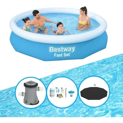 Afbeelding van Bestway Zwembad Fast Set Zwembadpakket 305x66 cm