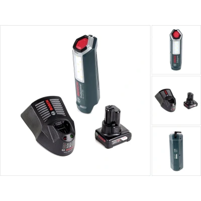 Afbeelding van Bosch Professional GLI 12V 300 acculamp + 1x GBA 6.0 Ah accu GAL 1230 lader