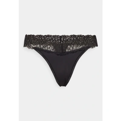 Afbeelding van Calvin Klein Underwear Attraction Coordinate Thong String, Dames, Maat: XS, Black
