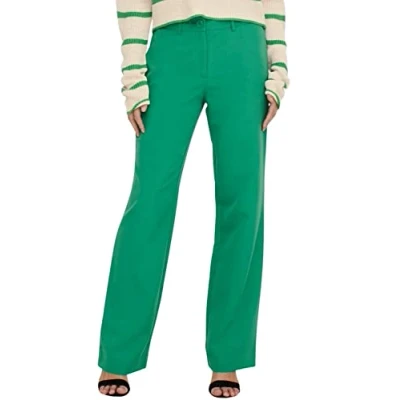 Afbeelding van ONLY straight fit broek turquoise