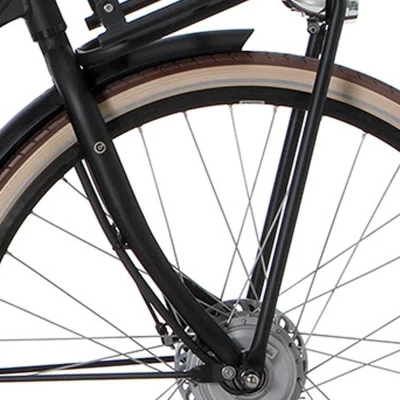 Afbeelding van Cortina Voorvork E U4 D FM jet black matt