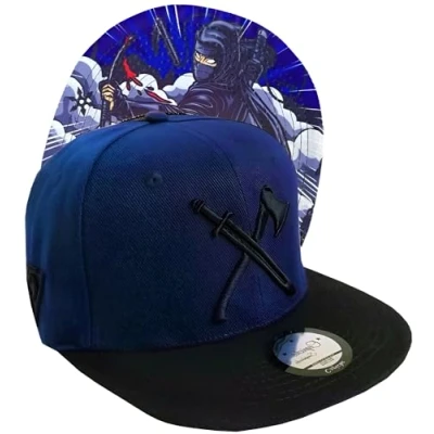 Afbeelding van Capiche Snapback Baseballone SIZE Pet, Heren, Maat: One Size, Dark blue/black/white