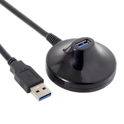 Afbeelding van USB 3.0 Type A Mannelijk naar Vrouwelijk Uitbreidingsdockstation Dockingkabel 0.8m