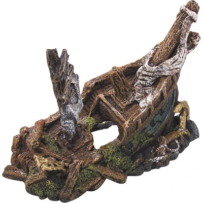 Afbeelding van Aqua Della Aquariumdecoratie Vissen Galleon Wreck L 22x11x15,5cm 1st