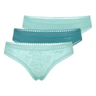 Afbeelding van Sloggi GO Crush Mini C3P Multiple Colours 7, Meerdere kleuren XL