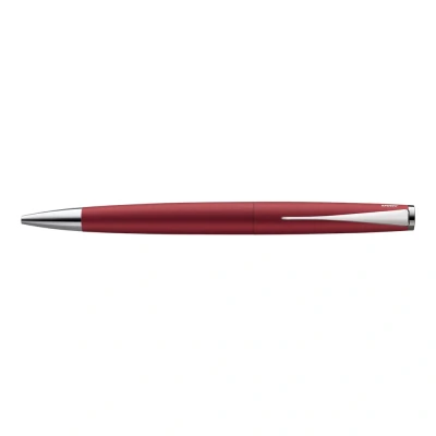 Afbeelding van Lamy studio royalred balpen universele in elegante behuizing van roestvrij staal met propellervormige clip incl. grote vulling M 16 steekbreedte zwart