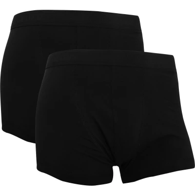 Afbeelding van Fruit Of The Loom Heren Klassieke Shorty Katoenrijke Boxershorts (2 stuks) (Zwart)