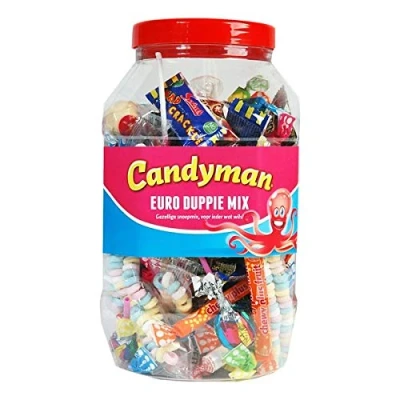 Afbeelding van Candyman Euro Duppie 100stuks