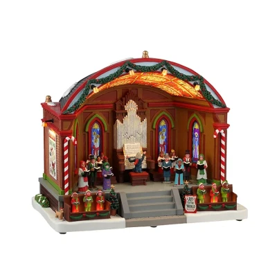 Afbeelding van Lemax Christmas At The Park Pavilion + 4,5 Volt Adapter L