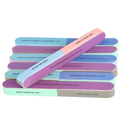 Afbeelding van LIUJZZJ 6 Pack Nail File en Buffer Cosmetische Manicure, 7 manieren door
