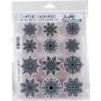 Afbeelding van Stampers Anonymous Tim Holtz Klemstempels, meerkleurig, 24,13 x 19,05 0,76 cm