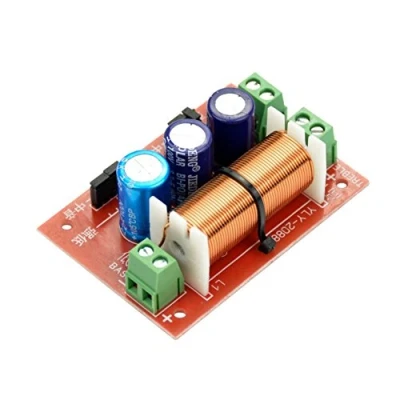 Afbeelding van DollaTek 400W verstelbare multi luidspreker Treble/Bass Audio Frequentieverdeler 2 kanaals crossover