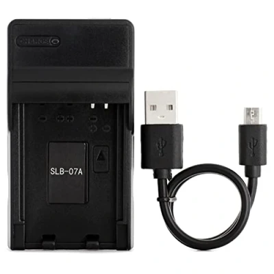 Afbeelding van SLB 07A USB Oplader voor Samsung PL150, PL151, ST45, ST50, ST500, ST550, ST560, ST600, TL100, TL210, TL220, TL225, TL90 Camera en Meer