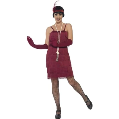 Afbeelding van Jaren 20 Danseressen Kostuum Trijntje Wijntje Flapper Kort Vrouw Large Carnavalskleding Verkleedkleding