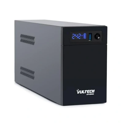 Afbeelding van Vultech UPS1400VA LFP UPS Line interactive 1,4 kVA 700 W 2 AC uitgang(en)
