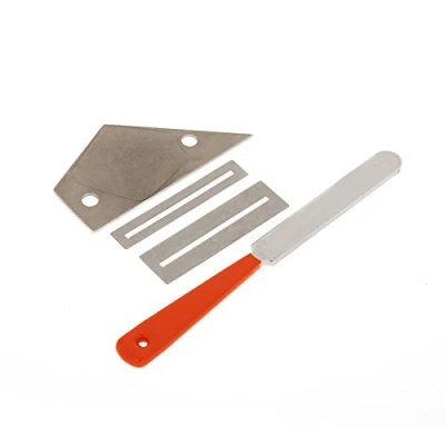 Afbeelding van Guitar DIY Repair Set, Fret Crowning File + Rocker Leveling Tool Fingerboard Protectors Grinding Set
