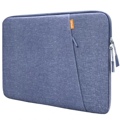 Afbeelding van JETech Laptop Sleeve Hoes voor 13,3 Inch MacBook Air/Pro, 14 Pro 2021 M1, 13 13,6 Notebook, Case Bag Waterdichte Beschermhoes Schokbestendig (Paars)