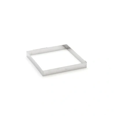 Afbeelding van De Buyer frame, roestvrij staal, zilver, 16,6 x 16,4 1,8 cm