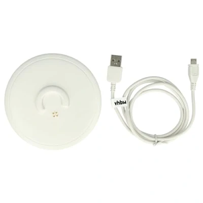Afbeelding van vhbw Laadstation compatibel met Bose SoundLink Revolve, Revolve+ luidspreker Incl. Micro USB kabel, wit