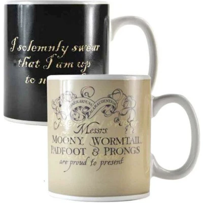 Afbeelding van Harry Potter Mok Marauders Map Heat Changing 400 ml