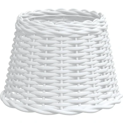 Afbeelding van Plafondlampenkap Ø30x20 cm wicker wit