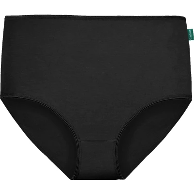 Afbeelding van Dames Slip Hoge Taille Zwart 5 Pack Maat S/M Bamboe Viscose Ondergoed