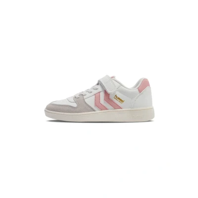 Afbeelding van hummel Handbal PERFECT SP JR sneaker, wit/roze, 35 EU, wit roze., EU