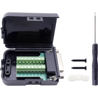 Afbeelding van TRU COMPONENTS T1904C093 D sub female connectorset Aantal polen: 15 Schroeven 1 stuk(s)
