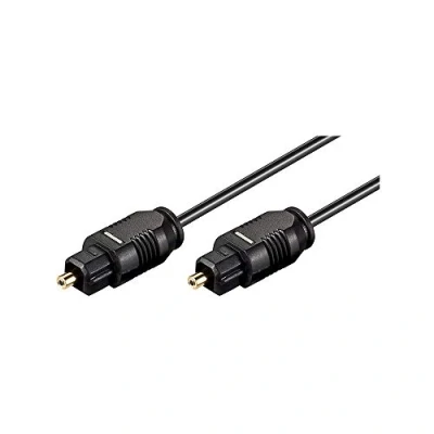 Afbeelding van Digitale optische Toslink audio kabel 2,2mm / zwart 10 meter