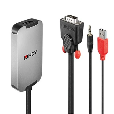 Afbeelding van LINDY VGA naar DisplayPort 1.2 converter