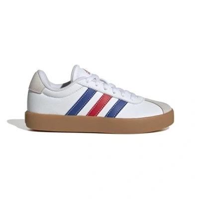 Afbeelding van adidas Uniseks Kind VL COURT 3.0 SHOES KIDS, ftwr white/team royal blue/better scarlet, 33 1/2 EU