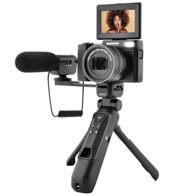 Afbeelding van VLOGGING BUNDLE Camera Optical Zoom with Accessories
