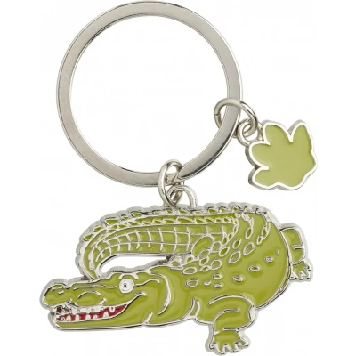 Afbeelding van Metalen sleutelhanger krokodil 5 cm Sleutelhangers