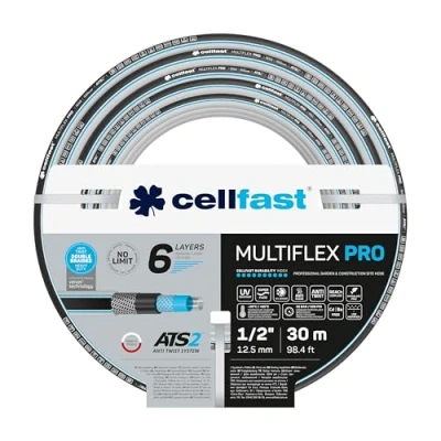 Afbeelding van Cellfast MULTIFLEX 6 lagige Tuinslang Bestand tegen UV straling 35 Bar 1/2&quot; 30 m