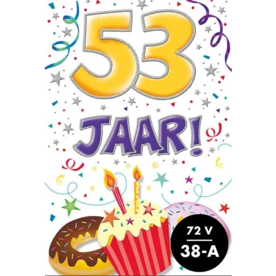 Afbeelding van Kaart That funny age 53 jaar AT1038 F