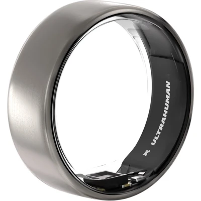 Afbeelding van Ultrahuman Ring Air Raw Titanium Size 8