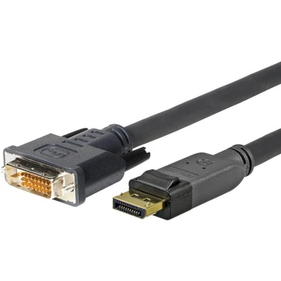 Afbeelding van VivoLink PRODPDVI4K2 DisplayPort kabel 2 m Zwart