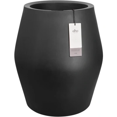Afbeelding van Elho june Split High 46 Bloempot voor Binnen &amp; Buiten 100% Gerecycled Plastic Ø 46.0 x H 53.6 cm Zwart