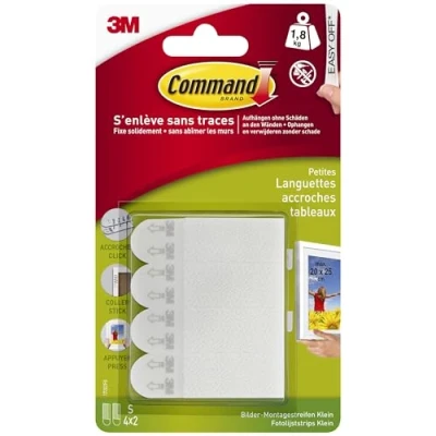 Afbeelding van Bevestigingsstrip Command klikstrip licht 1,8kg