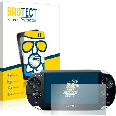 Afbeelding van BROTECT Antireflecterende Glas Screen Protector Mat voor Sony Playstation PS Vita Schermbeschermer [Beschermglas Folie niet Gehard Glas]