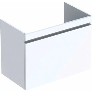 Afbeelding van Geberit renova plan wastafelonderkast 1 lade 78 2x44 6x60 6cm wit gelakt hoogglanzend 501909011 501 909 01