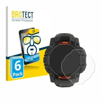 Afbeelding van BROTECT Schutzfolie Displayschutz Displayschutzfolie Folie Klar Transparent, Smartwatch beschermfolie, Transparant
