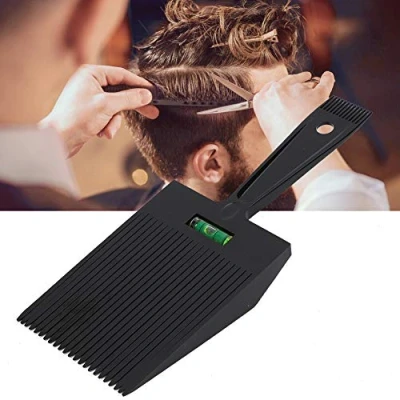 Afbeelding van wosume Flattopper kam, flattop gids kam haarknipper kapper kapsel gereedschap (zwart)