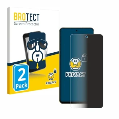 Afbeelding van BROTECT privacy screenprotector voor realme C75 Folie Beschermfolie Blauwlichtfilter (2 Stuks)