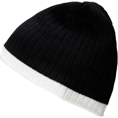 Afbeelding van Myrtle Beach Unisex Gebreide Muts (Zwart/Wit)