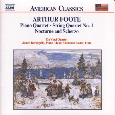 Afbeelding van James Barbagallo, Da Vinci Quartett Foote: Piano Quartet/String Quartet No.1/Nocturne And Scherzo (CD)