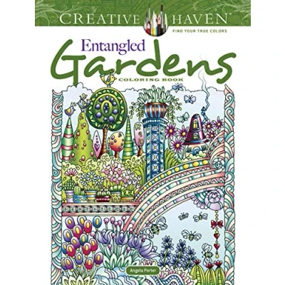 Afbeelding van Creative Haven Entangled Gardens Coloring Book