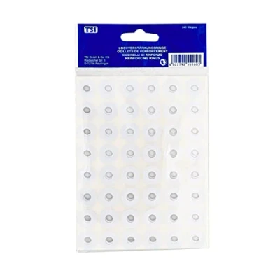Afbeelding van TSI 55160 gatversterkingsringen, 240 stuks, kleur wit